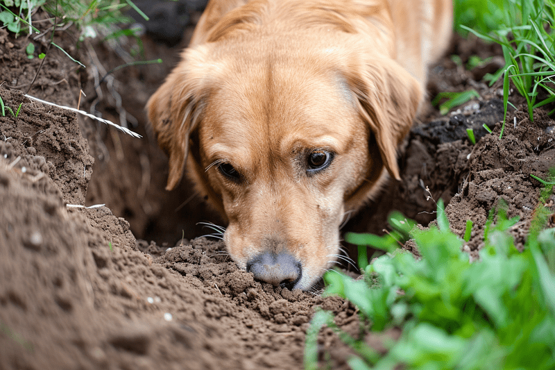 How to stop your dog from digging